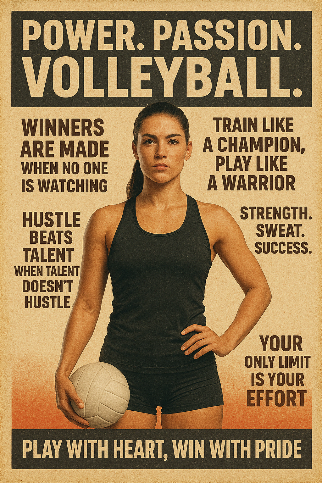 Custom motivational posters